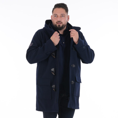 Manteau duffle coat Ruckfield bleu marine