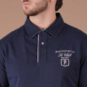 POLO MANCHES LONGUES RUCKFIELD BLEU MARINE
