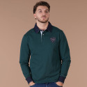 POLO MANCHES LONGUES RUCKFIELD VERT FORET