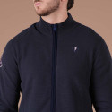 GILET ZIPPE RUCKFIELD BLEU MARINE