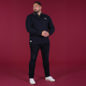POLO MANCHES LONGUES RUCKFIELD BLEU MARINE