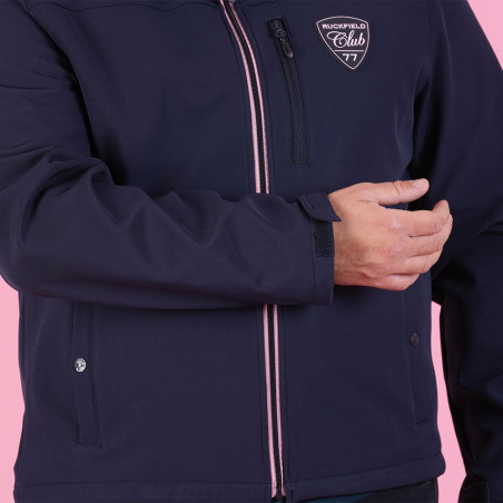 BLOUSON SOFTSHELL RUCKFIELD BLEU MARINE