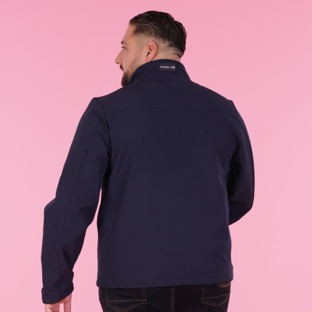 BLOUSON SOFTSHELL RUCKFIELD BLEU MARINE