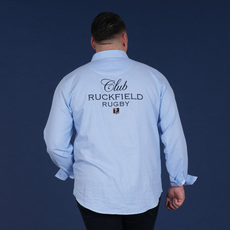 CHEMISE MANCHES LONGUES RUCKFIELD BLEU CIEL