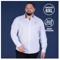 CHEMISE MANCHES LONGUES NO IRON RUCKFIELD BLANC