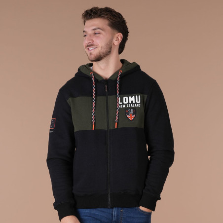 SWEAT CAPUCHE RUCKFIELD NOIR
