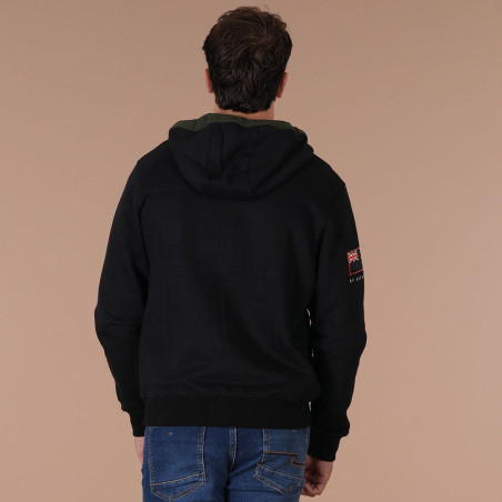 SWEAT CAPUCHE RUCKFIELD NOIR
